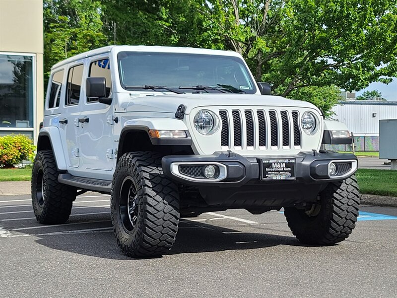 2019 Jeep Wrangler Unlimited SAHARA 4X4 V6 / LIFTED / 36K MILES  / 3.6L / HARD TOP / FUEL WHEELS / MUD TIRES / NO RUST / FACTORY WARRANTY / LOW LOW MILES - Photo 58 - Portland, OR 97217