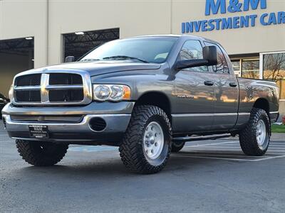 2005 Dodge Ram 1500 4X4 / V8 4.7L / 6-SPEED / LIFTED / NEW TIRES /138K  / MANUAL TRANNY / LOW MILES Truck