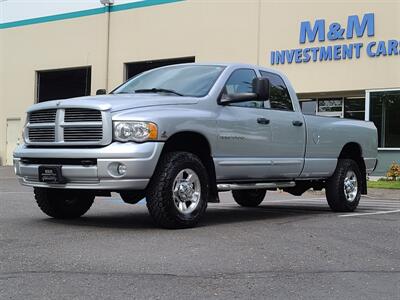 2005 Dodge Ram 2500 LARAMIE / 4X4 / 5.9 L HO /  CUMMINS DIESEL / HEATED LEATHER / ONLY 57,000 miles Truck