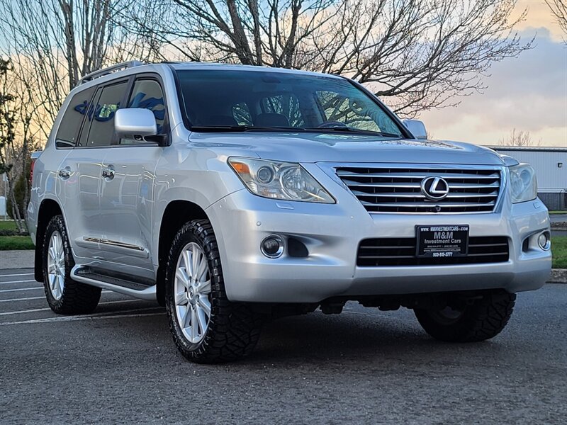 2008 Lexus LX 570 4WD / Luxury / 8-passenger / Fully Loaded  / Crawl Control / Hydraulic Suspension / Dealer Service Records / Top Shape - Photo 73 - Portland, OR 97217