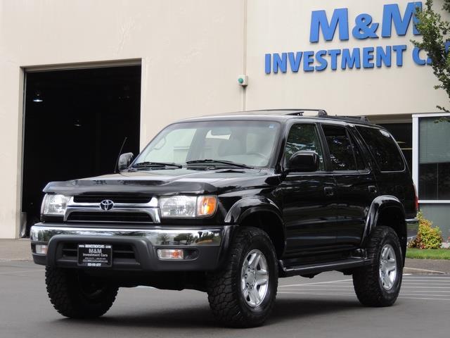 2002 Toyota 4Runner SR5 / 4WD / 3.4 Liter 6Cyl / Sunroof / Excel Cond