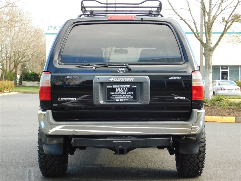 1998 Toyota 4Runner Limited 4X4 V6 1-OWNER LIFTED / OFF RD WHEELS MUD