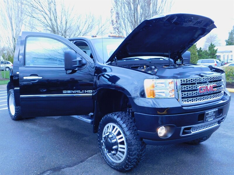 2011 GMC Sierra 3500 Denali 4X4 6.6L DURAMAX DIESEL /  DUALLY / LIFTED   - Photo 39 - Portland, OR 97217