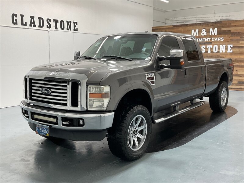 2008 Ford F-350 Lariat Crew Cab 4X4 / 6.4L DIESEL / LONG BED  / LOCAL NO RUST - Photo 1 - Gladstone, OR 97027