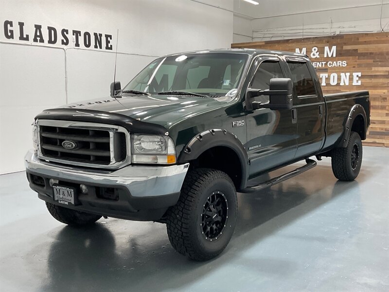 2001 Ford F-350 XLT  4X4 /7.3L DIESEL / LIFTED w. NEW WHEELS TIRES  / Leather Seats & Heated Seats  / Long Bed / 128k MILES - Photo 1 - Gladstone, OR 97027