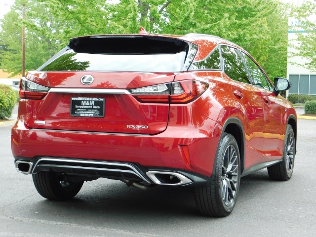 2016 Lexus RX 350 F SPORT / AWD / Pano Sunroof / Adaptive Cruise