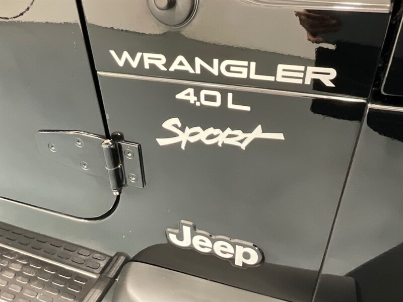 2000 Jeep Wrangler Sport 2Dr 4X4 / 4.0L 6Cyl / 5-SPEED / 103k MILES / ZERO RUST / HART TOP - Photo 24 - Gladstone, OR 97027