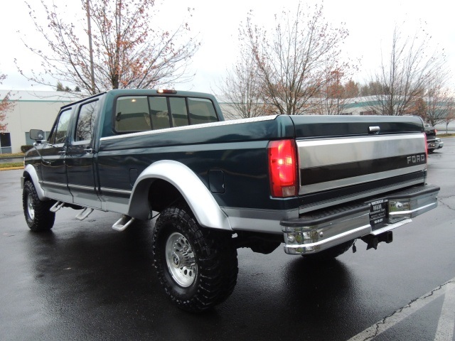 1996 Ford F-350 XLT / Crew Cab / 4X4 / 7.3L DIESEL / Long Bed   - Photo 7 - Portland, OR 97217