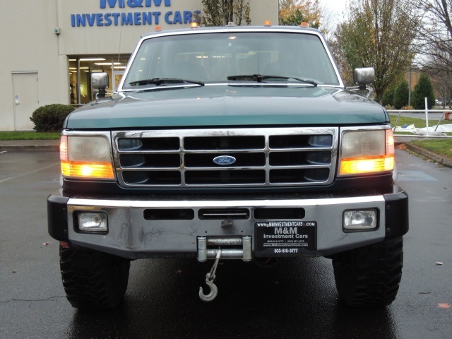 1996 Ford F-350 XLT / Crew Cab / 4X4 / 7.3L DIESEL / Long Bed   - Photo 5 - Portland, OR 97217