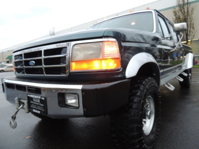 1996 Ford F-350 XLT / Crew Cab / 4X4 / 7.3L DIESEL / Long Bed   - Photo 9 - Portland, OR 97217