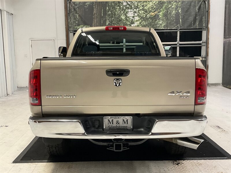 2005 Dodge Ram 2500 SLT Quad Cab 4X4 / 5.9L DIESEL / 6-SPEED MANUAL  / 1-OWNER LOCAL Oregon / RUST FREE / Excel Cond - Photo 6 - Gladstone, OR 97027