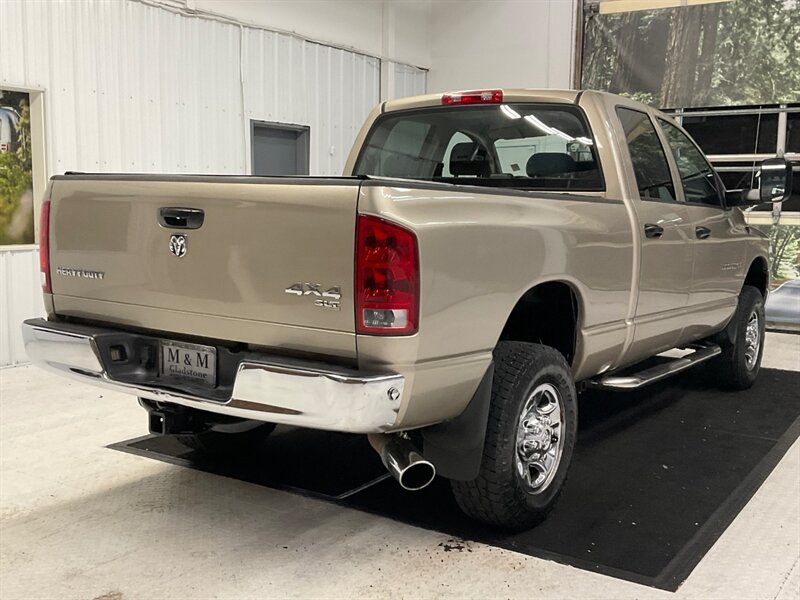 2005 Dodge Ram 2500 SLT Quad Cab 4X4 / 5.9L DIESEL / 6-SPEED MANUAL  / 1-OWNER LOCAL Oregon / RUST FREE / Excel Cond - Photo 8 - Gladstone, OR 97027