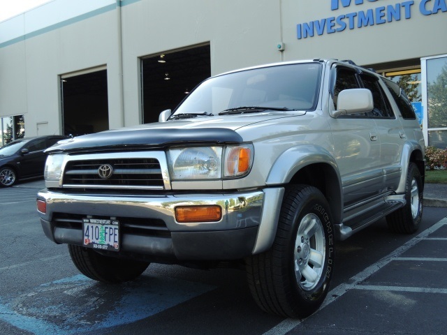 1997 Toyota 4Runner Limited / 4WD / Diff Lock / Leather / NAVIGATION