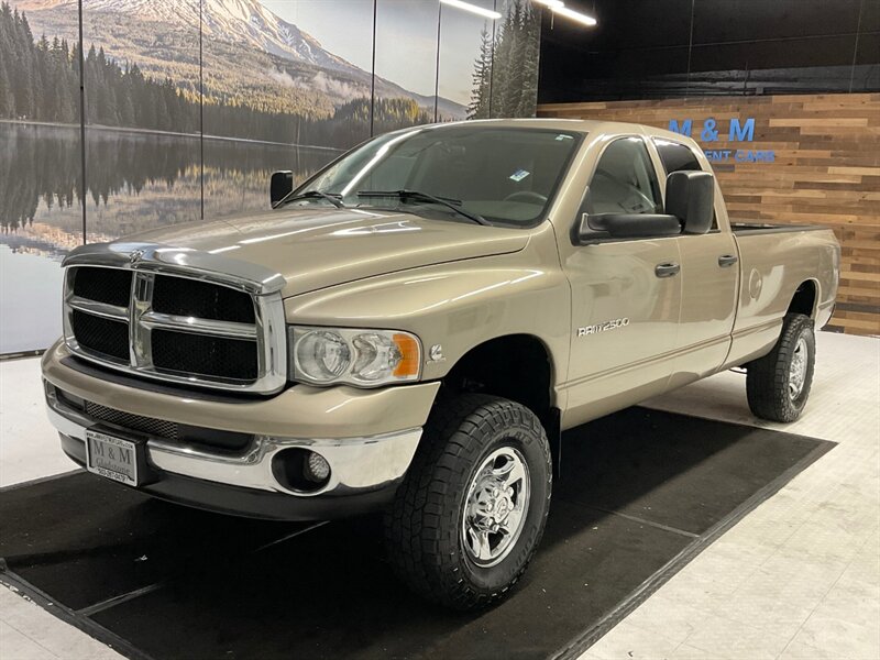 2004 Dodge Ram 2500 SLT Quad Cab 4X4 / 5.9L DIESEL / 6-SPEED /LONG BED  / RUST FREE / Backup Camera / Excel Cond - Photo 25 - Gladstone, OR 97027