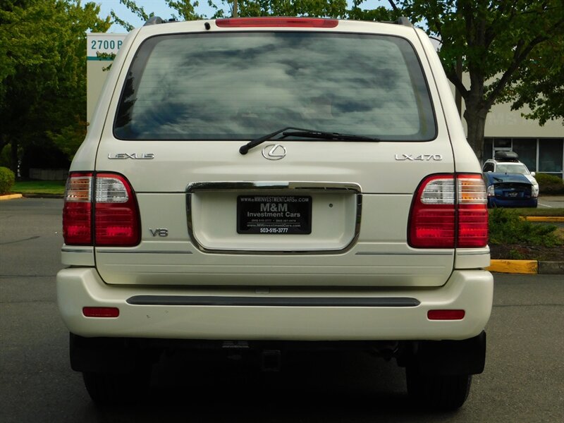 2000 Lexus LX 470 Sport Utility 4WD / Leather / 3RD SEAT / CLEAN   - Photo 6 - Portland, OR 97217