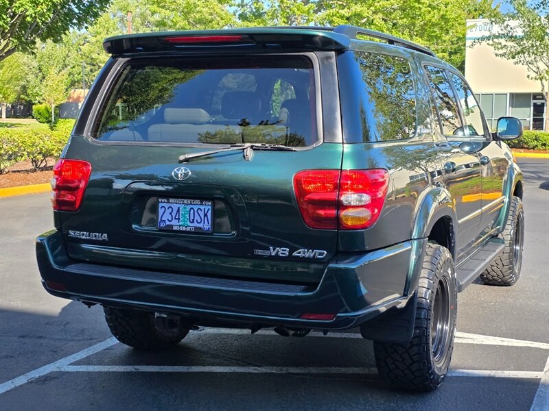 2002 Toyota Sequoia 4X4 LIMITED TIMING BELT DONE / NEW TIRES / LIFTED / V8 4.7L / 8-PASSENGER / HEATED LEATHER / SUNROOF / PRISTINE - Photo 8 - Portland, OR 97217