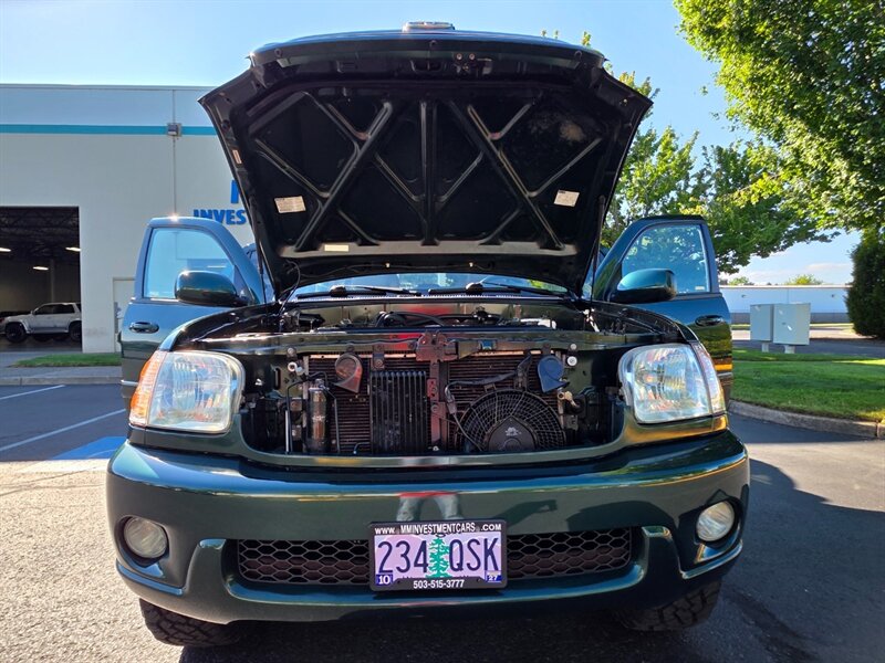 2002 Toyota Sequoia 4X4 LIMITED TIMING BELT DONE / NEW TIRES / LIFTED / V8 4.7L / 8-PASSENGER / HEATED LEATHER / SUNROOF / PRISTINE - Photo 29 - Portland, OR 97217