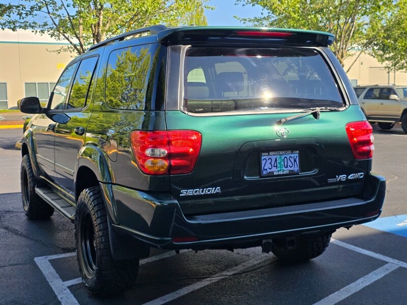 2002 Toyota Sequoia 4X4 LIMITED TIMING BELT DONE / NEW TIRES / LIFTED / V8 4.7L / 8-PASSENGER / HEATED LEATHER / SUNROOF / PRISTINE - Photo 7 - Portland, OR 97217