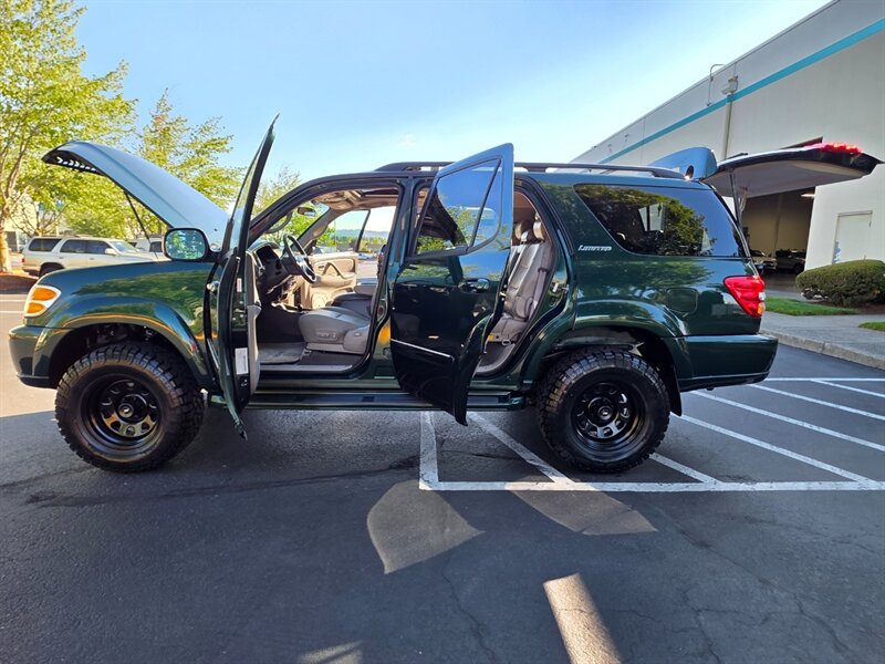 2002 Toyota Sequoia 4X4 LIMITED TIMING BELT DONE / NEW TIRES / LIFTED / V8 4.7L / 8-PASSENGER / HEATED LEATHER / SUNROOF / PRISTINE - Photo 23 - Portland, OR 97217