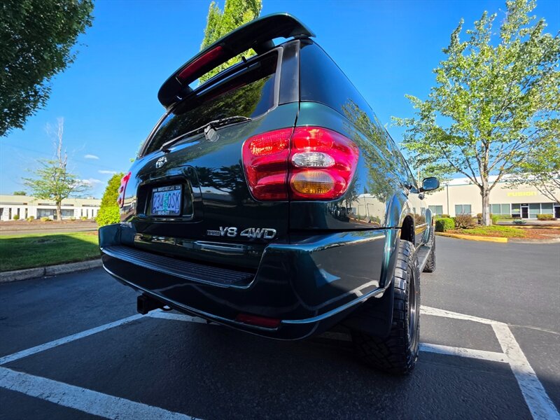 2002 Toyota Sequoia 4X4 LIMITED TIMING BELT DONE / NEW TIRES / LIFTED / V8 4.7L / 8-PASSENGER / HEATED LEATHER / SUNROOF / PRISTINE - Photo 11 - Portland, OR 97217