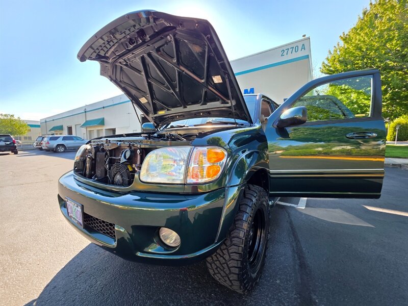 2002 Toyota Sequoia 4X4 LIMITED TIMING BELT DONE / NEW TIRES / LIFTED / V8 4.7L / 8-PASSENGER / HEATED LEATHER / SUNROOF / PRISTINE - Photo 26 - Portland, OR 97217