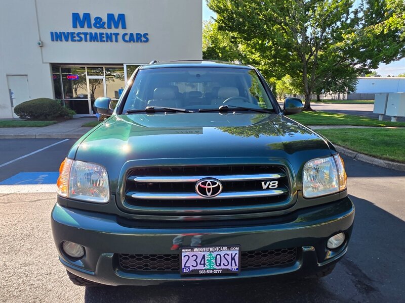 2002 Toyota Sequoia 4X4 LIMITED TIMING BELT DONE / NEW TIRES / LIFTED / V8 4.7L / 8-PASSENGER / HEATED LEATHER / SUNROOF / PRISTINE - Photo 5 - Portland, OR 97217