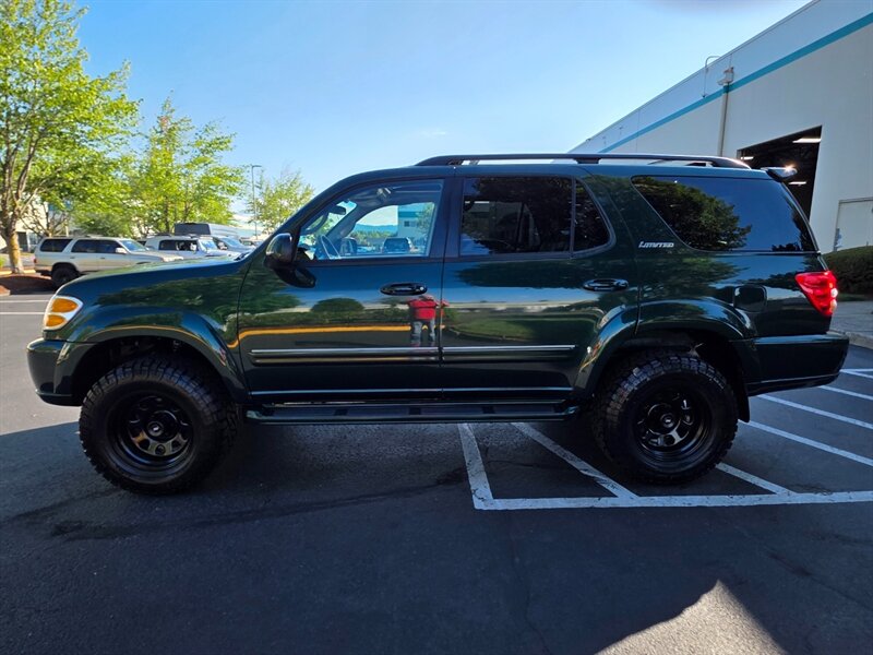 2002 Toyota Sequoia 4X4 LIMITED TIMING BELT DONE / NEW TIRES / LIFTED / V8 4.7L / 8-PASSENGER / HEATED LEATHER / SUNROOF / PRISTINE - Photo 3 - Portland, OR 97217