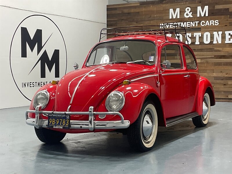 1965 Volkswagen Beetle-Classic 2dr / 1.2L 4Cyl / 4-SPEED MANUAL  / ZERO RUST