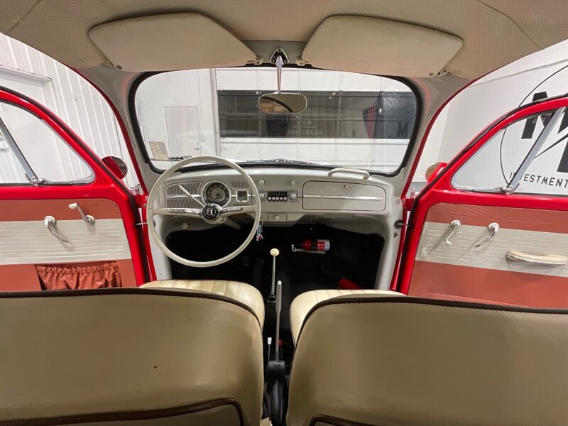 1965 Volkswagen Beetle-Classic 2dr / 1.2L 4Cyl / 4-SPEED MANUAL  / ZERO RUST - Photo 37 - Gladstone, OR 97027