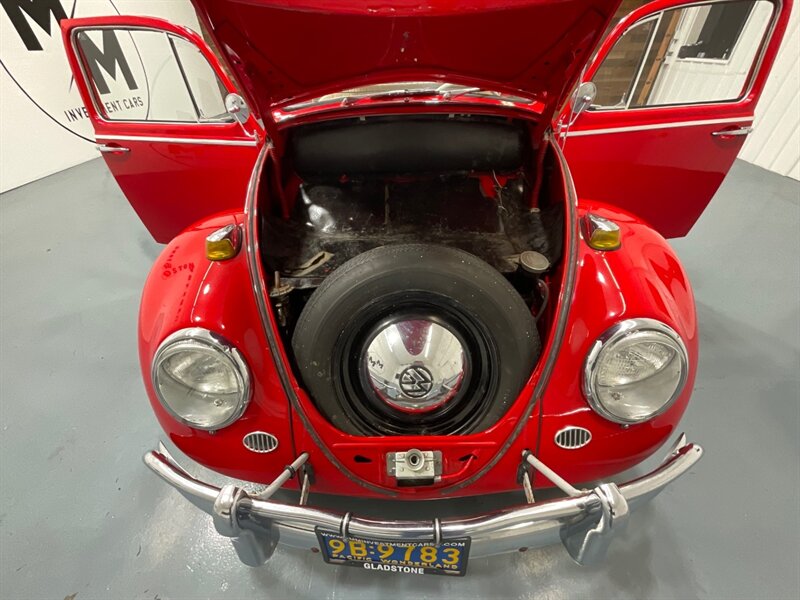 1965 Volkswagen Beetle-Classic 2dr / 1.2L 4Cyl / 4-SPEED MANUAL  / ZERO RUST - Photo 21 - Gladstone, OR 97027