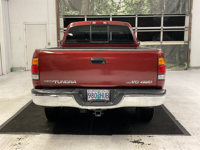 2004 Toyota Tundra SR5 4X4 / 4.7L V8 / FRESH TIMING BELT SERVICE DONE  / LOCAL TRUCK / RUST FREE / ONLY 137,000 MILES - Photo 6 - Gladstone, OR 97027