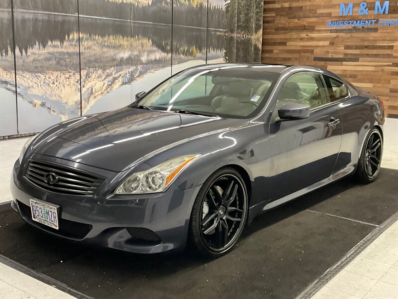 2008 INFINITI G37 Sport 2Dr Coupe / Leather / NEW WHEELS & TIRES  / Leather & Heated Seats / Sunroof / ONLY 78,000 MILES - Photo 25 - Gladstone, OR 97027