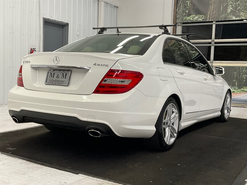 2013 Mercedes-Benz C 300 Sport 4MATIC AWD / 3.5L V6 /  77,000 MILES  / Leather Seats / Sunroof / Roof Rack / LOCAL CAR / Excel Cond - Photo 7 - Gladstone, OR 97027