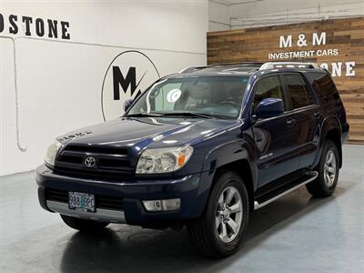 2004 Toyota 4Runner Limited AWD 4.0L / LEATHER / SUNROOF / NEW TIRES  / HEATED SEATS / LOCAL RUST FREE SUV