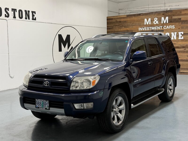 2004 Toyota 4Runner Limited AWD 4.0L / LEATHER / SUNROOF / NEW TIRES / HEATED SEATS / LOCAL RUST FREE - Photo 1 - Gladstone, OR 97027