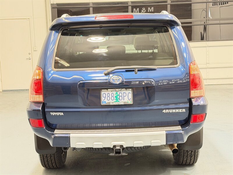 2004 Toyota 4Runner Limited AWD 4.0L / LEATHER / SUNROOF / NEW TIRES / HEATED SEATS / LOCAL RUST FREE - Photo 8 - Gladstone, OR 97027