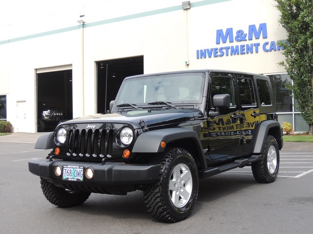 2008 Jeep Wrangler Unlimited X / 4X4 / Leather/ Hard Top / LIFTED   - Photo 1 - Portland, OR 97217