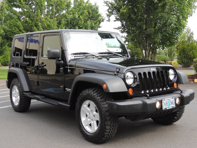 2008 Jeep Wrangler Unlimited X / 4X4 / Leather/ Hard Top / LIFTED