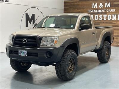 2007 Toyota Tacoma Regular Cab 4X4 5-SPEED MANUAL / 4Cyl / LIFTED  / NEW WHEELS & TIRES / LOCAL w. ZERO RUST Truck