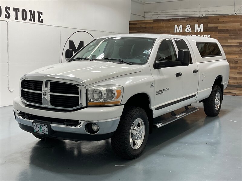 2006 Dodge Ram 3500 SLT BIG HORN 4X4 / 5.9L DIESEL / 6-SPEED / 1-OWNER  / LOCAL TRUCK w. ZERO RUST / 1-TON / LONG BED / Backup Camera / 94K MILES - Photo 1 - Gladstone, OR 97027