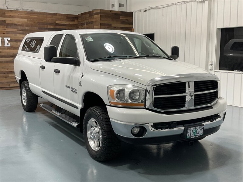 2006 Dodge Ram 3500 SLT BIG HORN 4X4 / 5.9L DIESEL / 6-SPEED / 1-OWNER  / LOCAL TRUCK w. ZERO RUST / 1-TON / LONG BED / Backup Camera / 94K MILES - Photo 2 - Gladstone, OR 97027