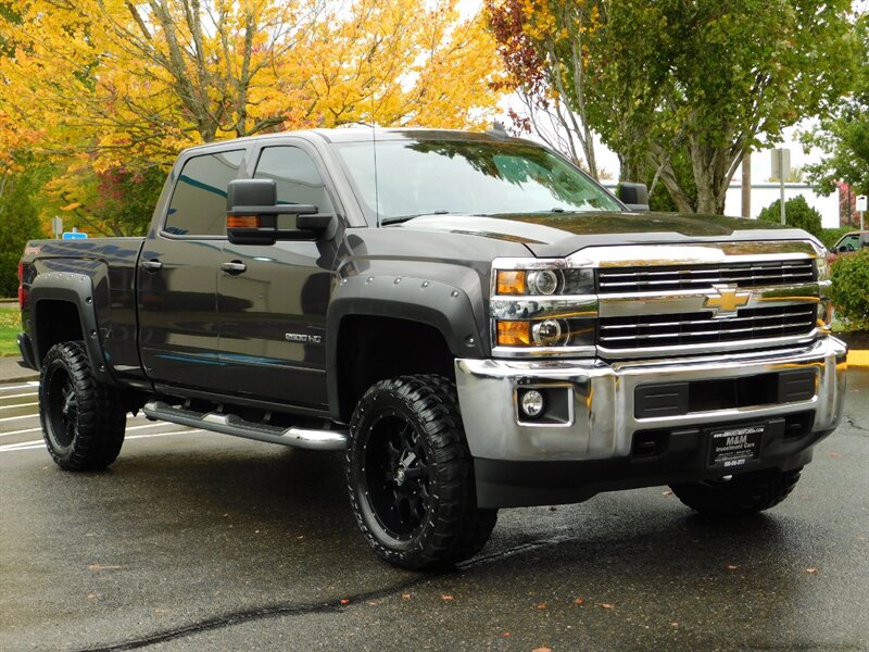 2015 Chevrolet Silverado 2500 LT Crew Cab 4X4 / 6.0L V8 Gas / 29K Miles ...