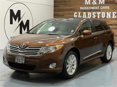 2011 Toyota Venza AWD 4cyl / Leather /Backup Cam /Panoramic Sunroof  /Heated Leather Seats /All Wheel Drive Wagon