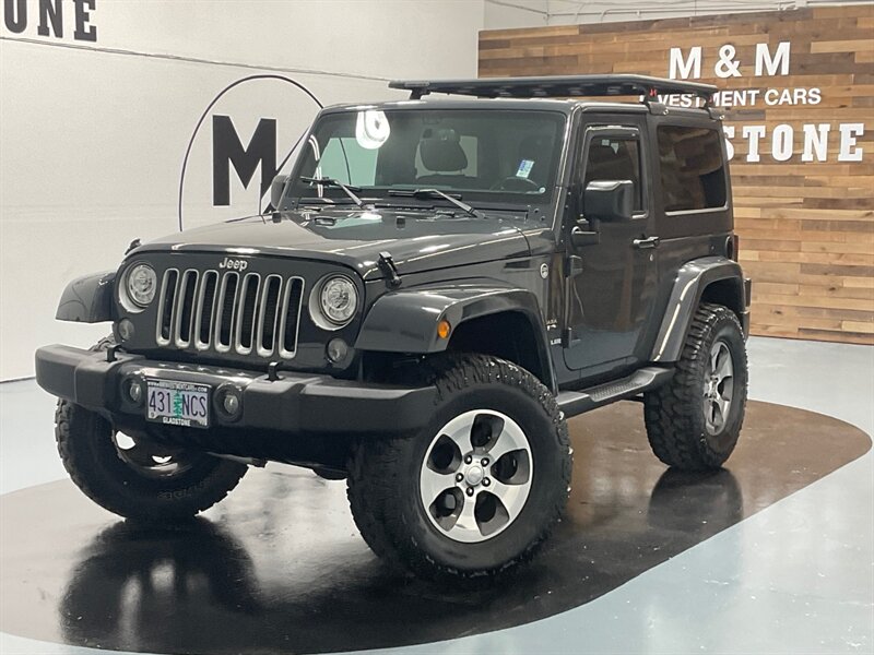 2017 Jeep Wrangler Sahara 2Dr 4X4 / 3.6L V6 / NEW LIFT & TIRES  / HARD TOP / 47K MILES - Photo 1 - Gladstone, OR 97027