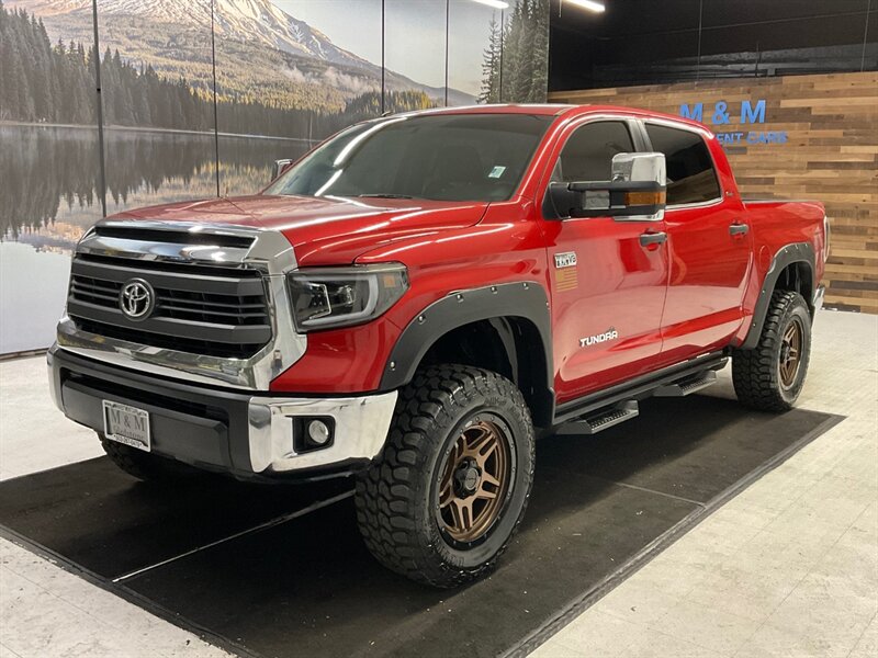 2014 Toyota Tundra SR5 CrewMax 4X4 / 5.7L V8 / LIFTED / 69K MILES  / BRAND NEW 35 " MUD TIRES / Backup Camera / Rough Country Running board / Spray in bed liner / SHARP!! - Photo 25 - Gladstone, OR 97027