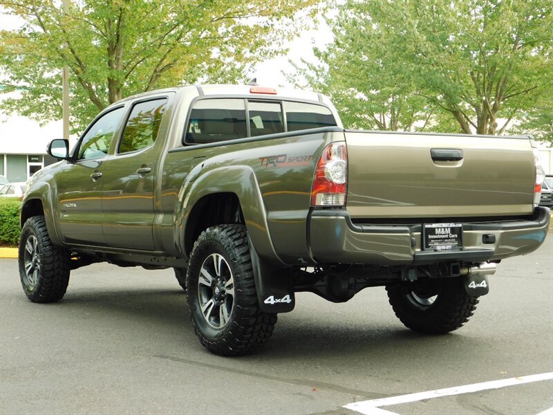 2015 Toyota Tacoma Double Cab 4x4 V6 Trd Sport Long Bed Lifted