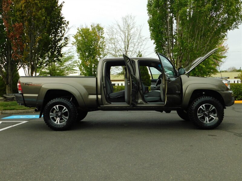 2015 Toyota Tacoma Double Cab 4x4 V6 Trd Sport Long Bed Lifted