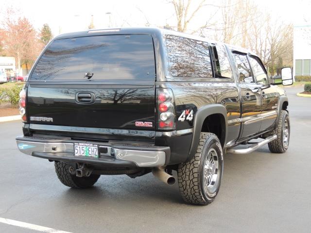 2006 GMC Sierra 2500 SLT 4X4 CrewCab 6.6 DURAMAX Diesel SnugTop Canopy   - Photo 8 - Portland, OR 97217