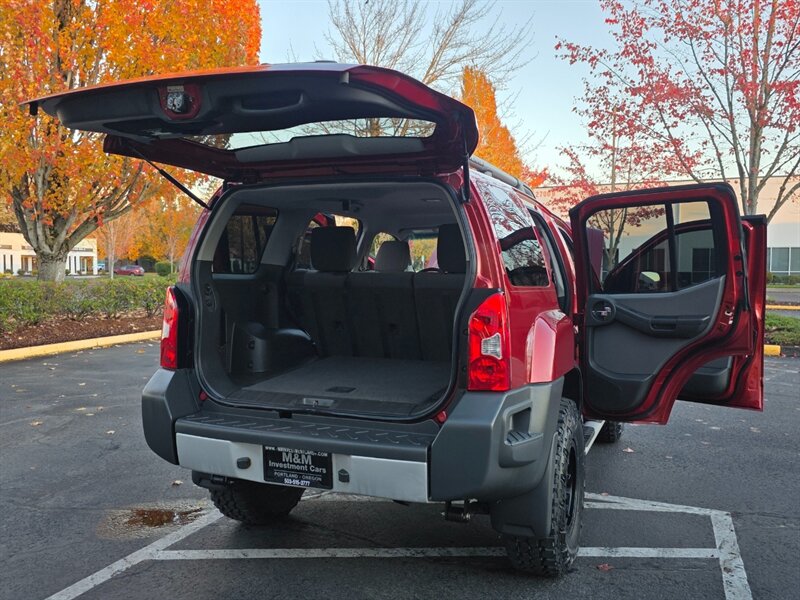2013 Nissan Xterra 4X4 V6 4.0L / NEW LIFT + WHEELS + TIRES / 1-OWNER / LOCAL CAR / EXCELLENT HISTORY / VERY CLEAN - Photo 28 - Portland, OR 97217