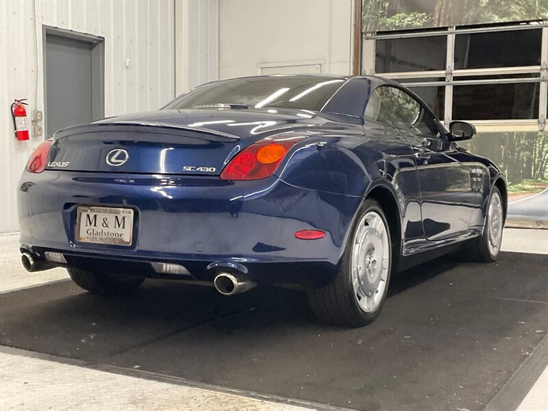 2002 Lexus SC 430 Convertible 2Dr / 4.3L V8 / 86,000 MILES  / Leather & Heated Seats / Mark Levinson Sound / TIMING BELT SERVICE DONE - Photo 26 - Gladstone, OR 97027